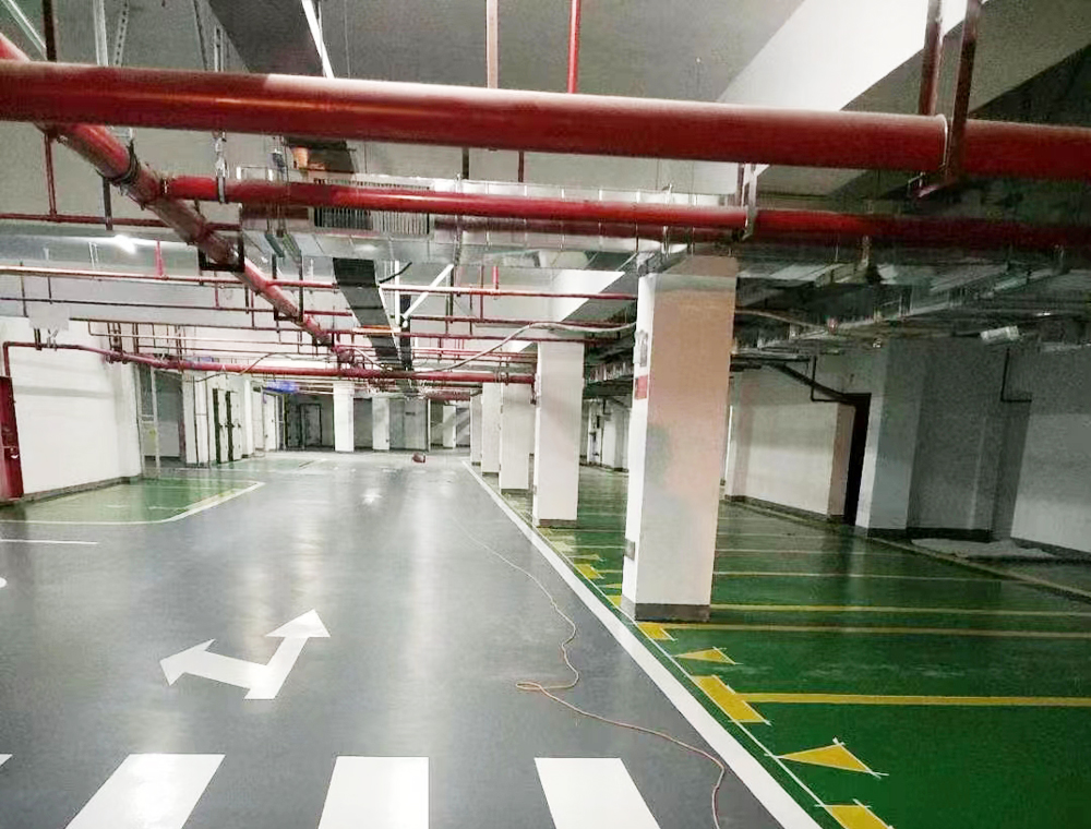 連州碧桂園幸福里地下車庫(kù)地坪漆工程項(xiàng)目